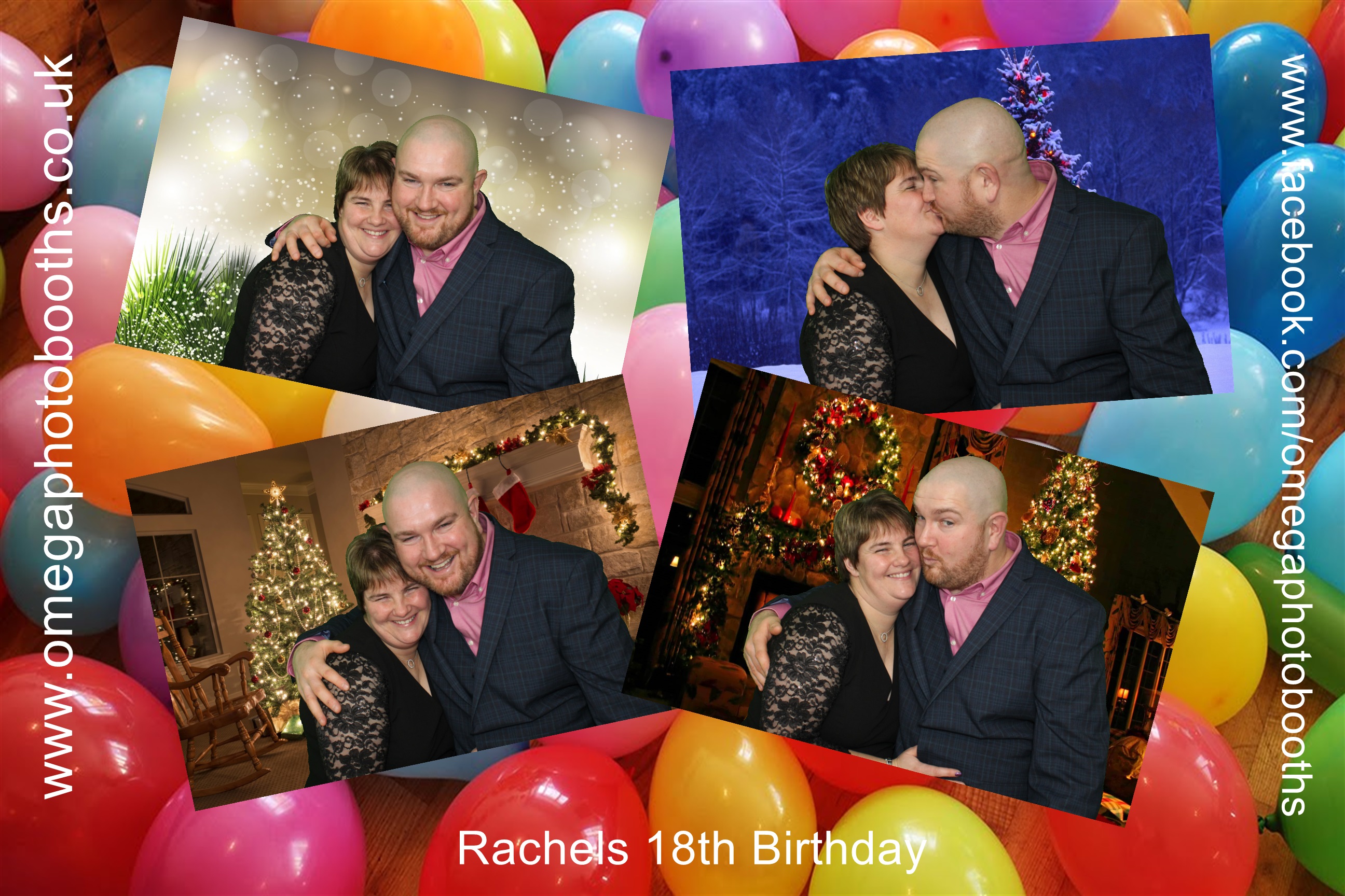 Rachel's 18th birthday and family Christmas get together | View more photos from the event at gallery.omegaphotobooths.co.uk/u/Omega-Photobooths/Rachels-18th-birthday-and-family-Christmas-get-together